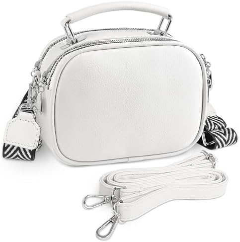 SPFASZEIV Women's Shoulder Bag Small Leather Shoulder Bag with 2